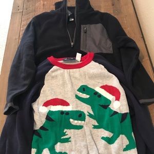 *** SOLD*** 2 BOYS Long sleeve sweaters
